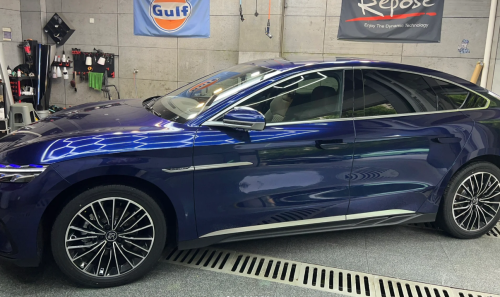Gloss Metallic Tanzanite Blue Car Vinyl Wrap [BMW OEM Color] review 