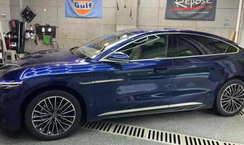 Gloss Metallic Tanzanite Blue Car Vinyl Wrap [BMW OEM Color] review 