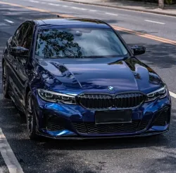 Gloss Metallic Tanzanite Blue Car Vinyl Wrap [BMW OEM Color] review Joseph D. Land