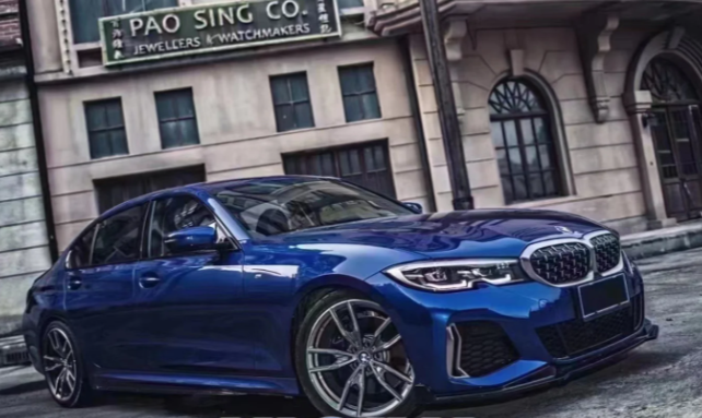 Gloss Metallic Tanzanite Blue Car Vinyl Wrap [BMW OEM Color] review 0