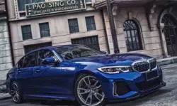 Gloss Metallic Tanzanite Blue Car Vinyl Wrap [BMW OEM Color] review Alexander C.