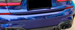 Gloss Metallic Tanzanite Blue Car Vinyl Wrap [BMW OEM Color] review Big T 01