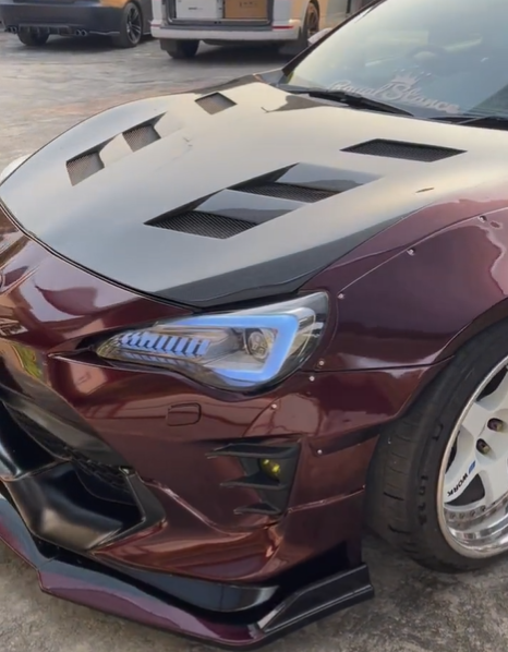 Gloss Metallic Black Rose Car Vinyl Wrap review 0