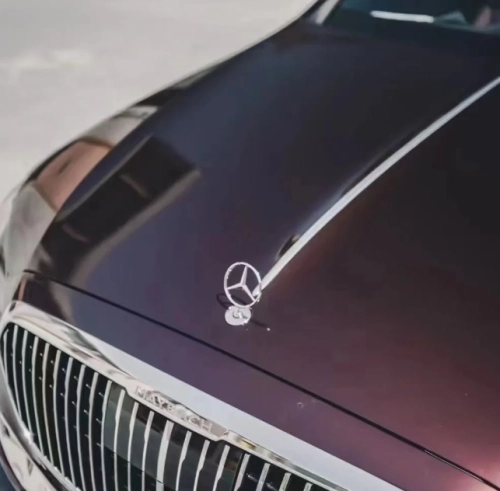 Gloss Metallic Black Rose Car Vinyl Wrap review 