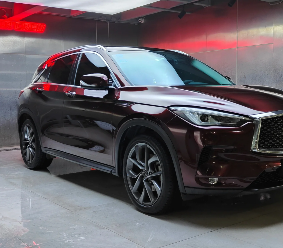 Gloss Metallic Black Rose Car Vinyl Wrap review 0