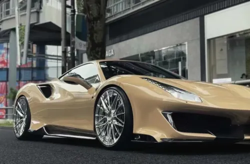  Super Gloss Sandstorm Yellow Desert Yellow Car Vinyl Wrap review 