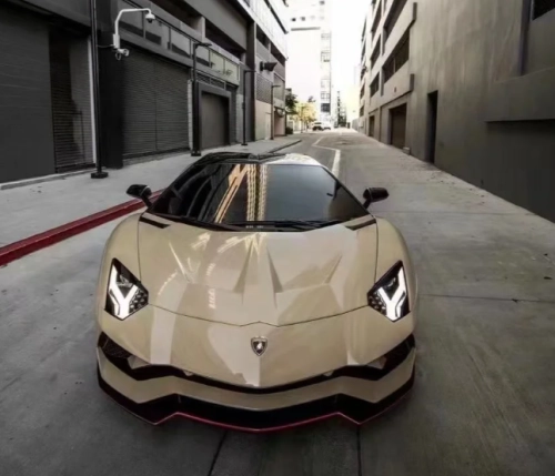 Super Gloss Sandstorm Yellow Desert Yellow Car Vinyl Wrap review 