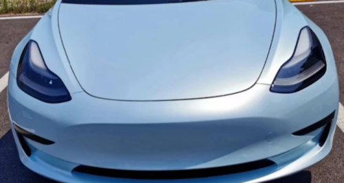 Super Gloss Macaron Blue Car Vinyl Wrap review 