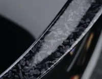 Gloss Black Forged Carbon Car Vinyl Wrap review 1