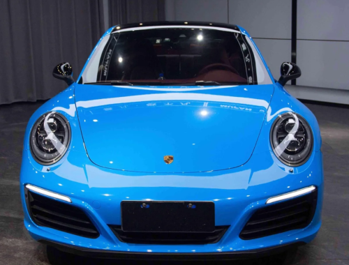 Gloss Crystal Blue Sky Car Vinyl Wrap review 