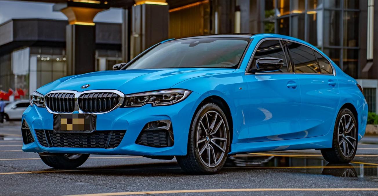 Gloss Crystal Blue Sky Car Vinyl Wrap review Jim Kay.