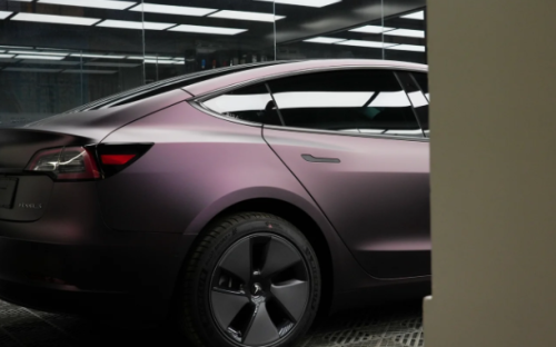 Matte Dark Purple Vinyl Wrap Car Wrap review 