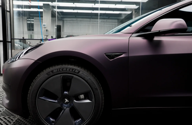 Quality Matte Dark Purple Vinyl Wrap Car Wrap For Sale Carwraponline Com