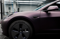 Matte Dark Purple Vinyl Wrap Car Wrap review 2
