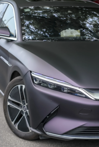 Matte Dark Purple Vinyl Wrap Car Wrap review 0
