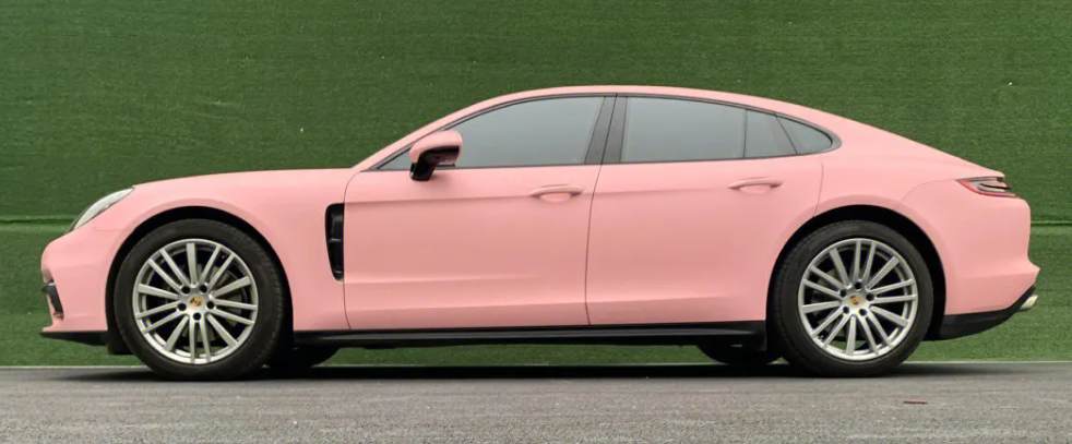  Super Matte Rose Pink Car Vinyl Wrap review 0