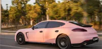  Super Matte Rose Pink Car Vinyl Wrap review 0