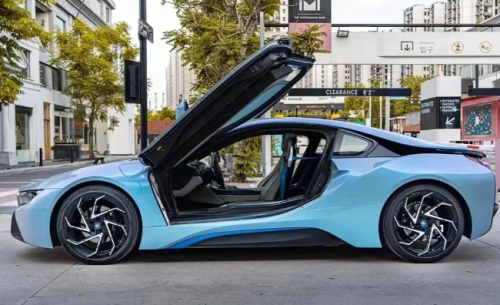 Gloss Diamond Gray Blue Car Vinyl Wrap review 