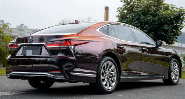 PET Gloss Shifting Red to Black Car Vinyl Wrap review 1