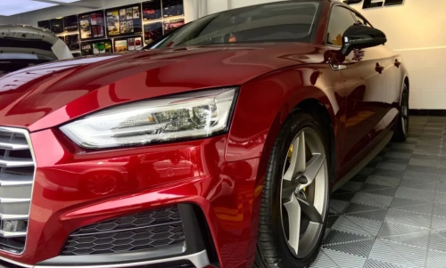 Gloss Metallic Cherry Red Car Vinyl Wrap review 