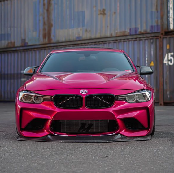 Gloss Metallic Vampire Red Car Vinyl Wrap review 1