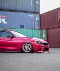 Gloss Metallic Vampire Red Car Vinyl Wrap review 3