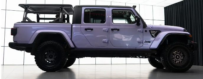 Twin-Color Silver Purple Car Vinyl Wrap  review 0