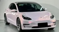  Gloss Metallic Pink to White Car Vinyl Wrap  review 0