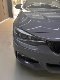 Super Gloss Nardo Grey Car Vinyl Wrap [Audi OEM Color] review 5