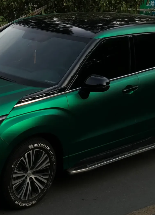 Super Matte Venom Green Car Vinyl Wrap review 0