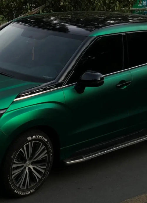 Super Matte Venom Green Car Vinyl Wrap review 