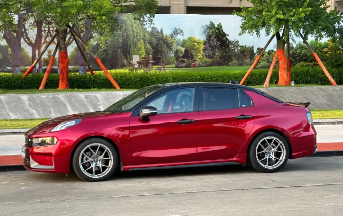 Gloss Metallic Cherry Red Car Vinyl Wrap review 1