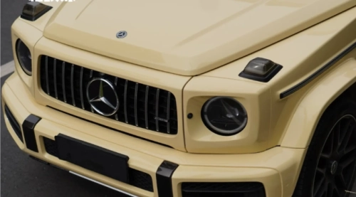 Super Gloss Sandstorm Yellow Desert Yellow Car Vinyl Wrap review 