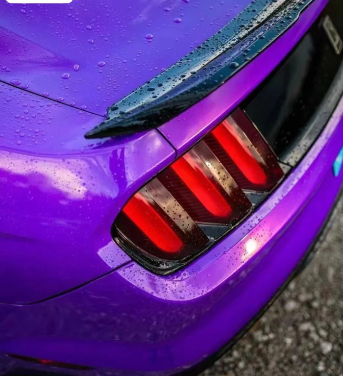 Gloss Metallic Plum Explosion Purple Car Vinyl Wrap review 5