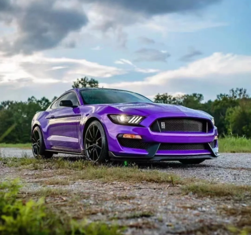 Gloss Metallic Plum Explosion Purple Car Vinyl Wrap review 