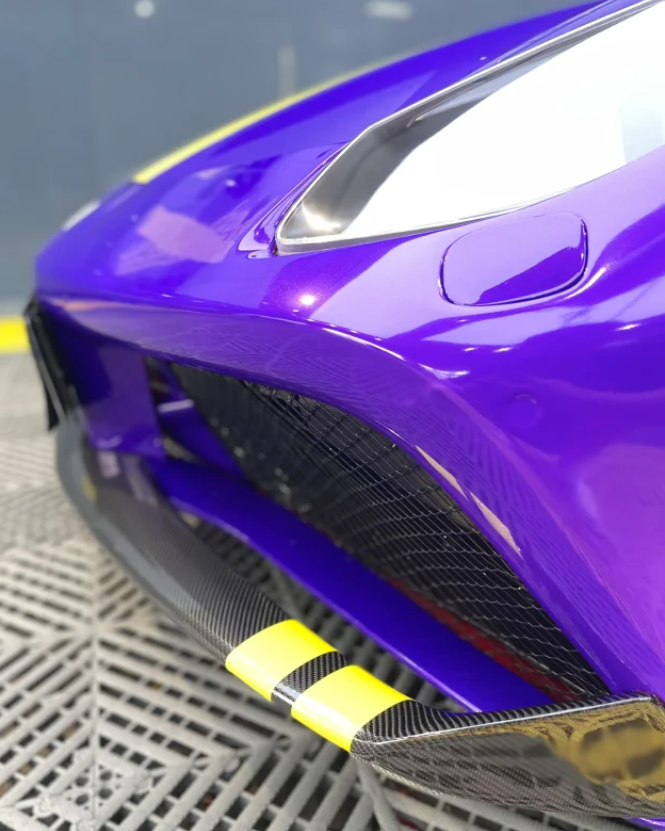 Gloss Metallic Plum Explosion Purple Car Vinyl Wrap review 1