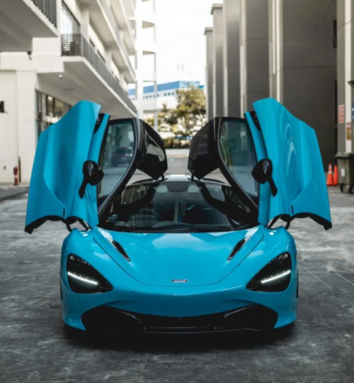 Gloss Crystal Blue Sky Car Vinyl Wrap review 