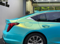  Metallic Neon Ice Blue Car Vinyl Wrap review 0