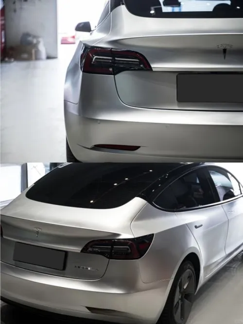 Matte Metallic Metal Silver Car Vinyl Wrap review 