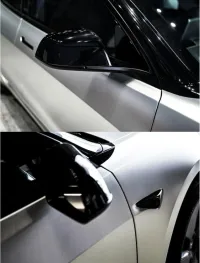 Matte Metallic Metal Silver Car Vinyl Wrap review 6
