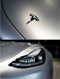 Matte Metallic Metal Silver Car Vinyl Wrap review 8