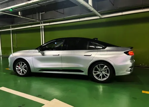 Matte Metallic Metal Silver Car Vinyl Wrap review 