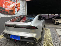 Matte Metallic Metal Silver Car Vinyl Wrap review 2