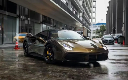 Gloss Metallic Midnight Gold Car Vinyl Wrap review 