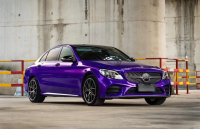 Gloss Metallic Plum Explosion Purple Car Vinyl Wrap review 0