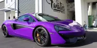 Gloss Metallic Plum Explosion Purple Car Vinyl Wrap review 2