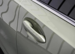 Super Gloss Light Khaki Grey Car Vinyl Wrap review Dr. Gray 04
