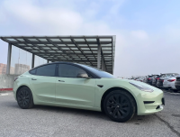 Super Gloss Light Khaki Grey Car Vinyl Wrap review 0