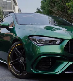 Gloss Metallic Sonoma Green Car Vinyl Wrap review Hannah O. 02