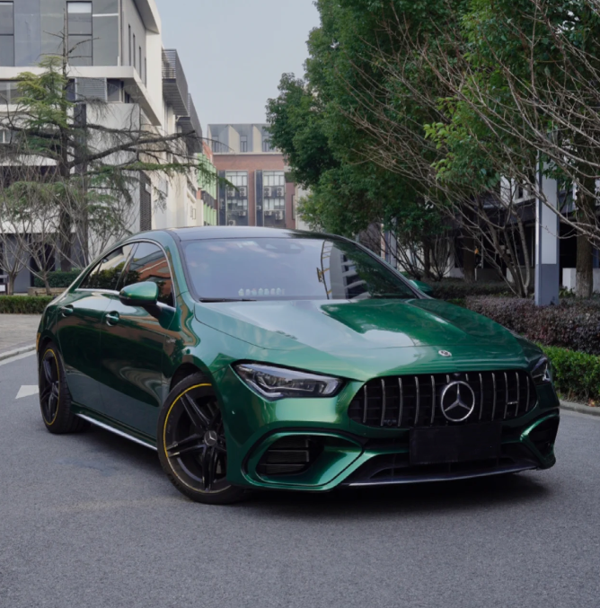 Gloss Metallic Sonoma Green Car Vinyl Wrap review 3